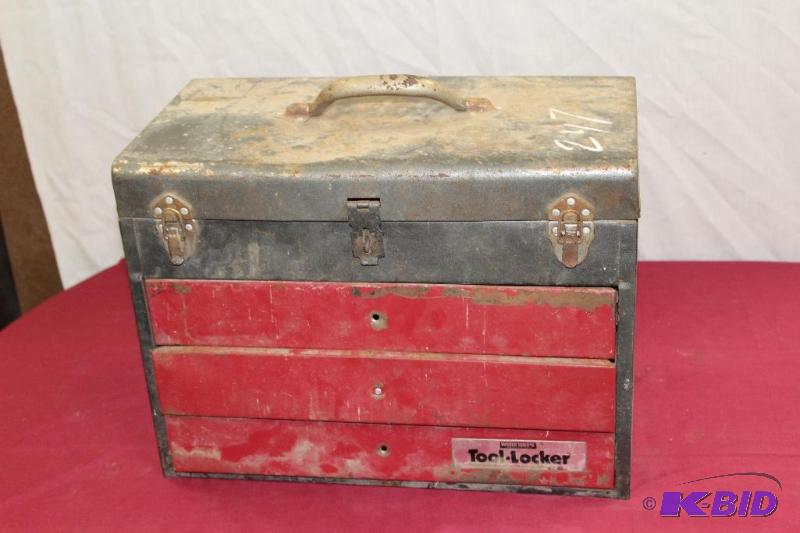 lot 169 image: Tool Box with Contents ...