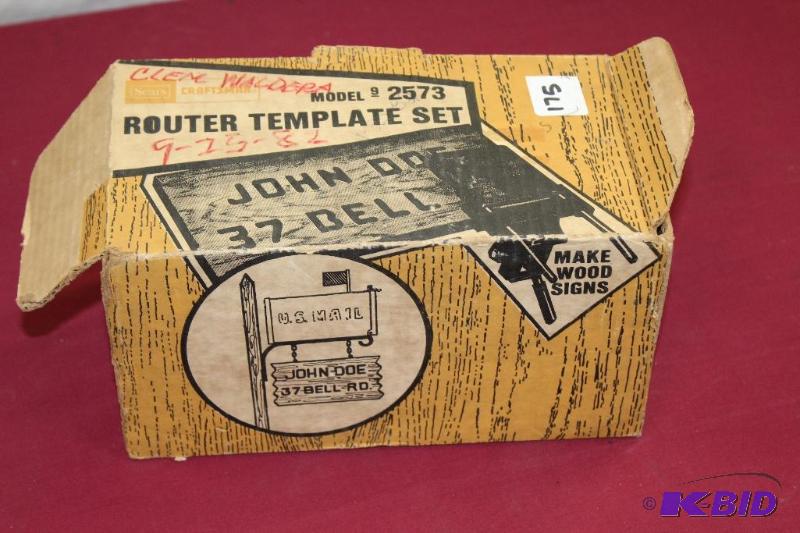 lot 175 image: Router Kit ...