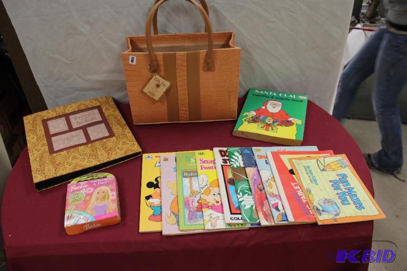 lot 220 image: Large lot of Coloring Books and etc.. ...