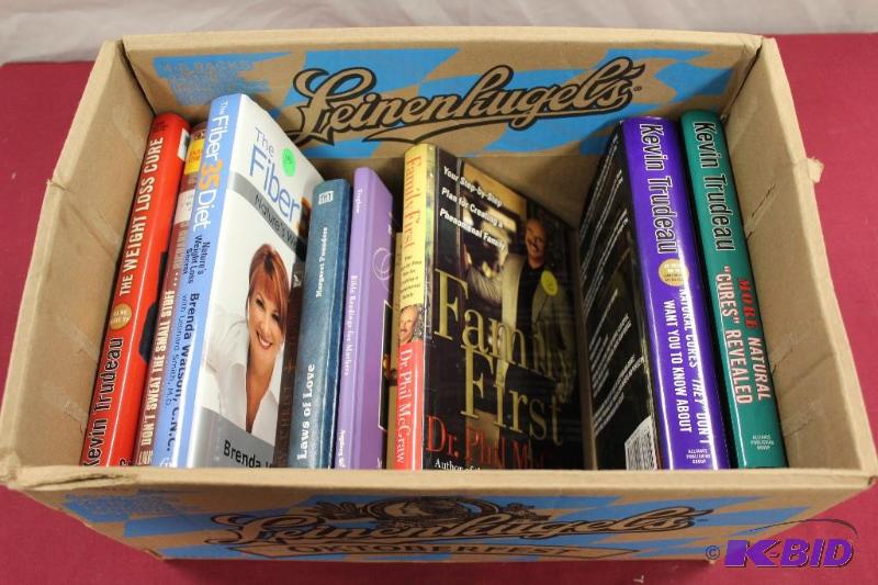 lot 222 image: Box of Self Help and Diet Books ...