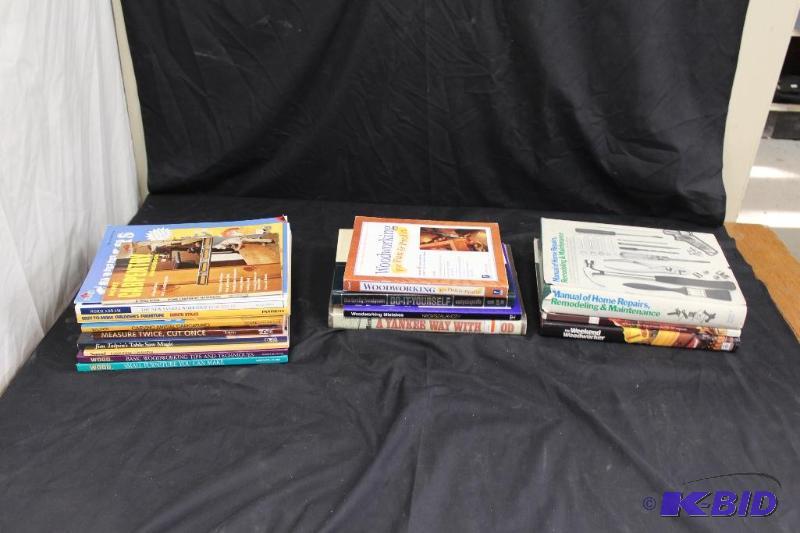 lot 225 image: Woodworking Books ...