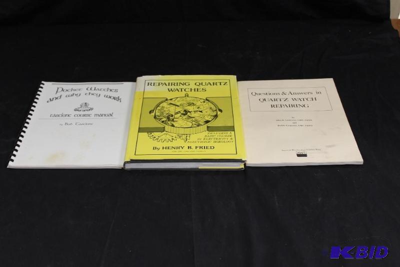 lot 227 image: Watch Repair Books ...