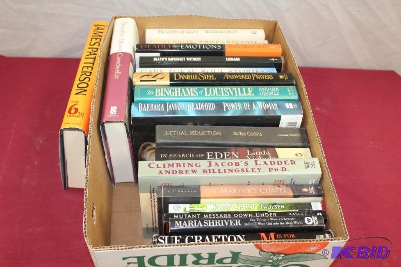 lot 240 image: Box of Books...