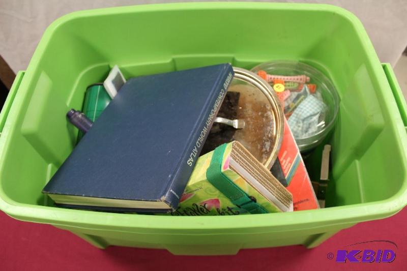 lot 248 image: Moving Box, has not been gone through...