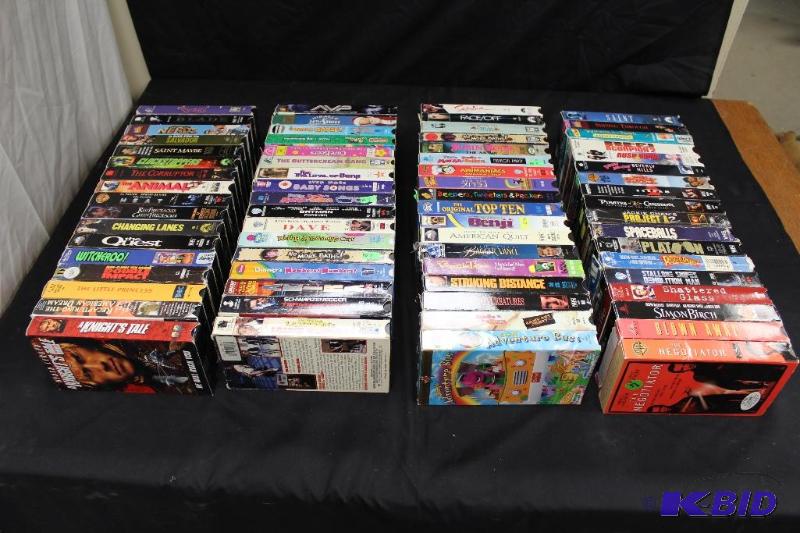 lot 249 image: VHS Tapes ...