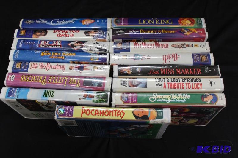 lot 251 image: VHS Tapes...