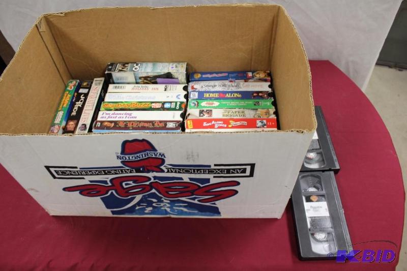 lot 252 image: VHS Tapes...