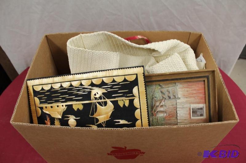 lot 254 image: Moving box, has not been gone through...