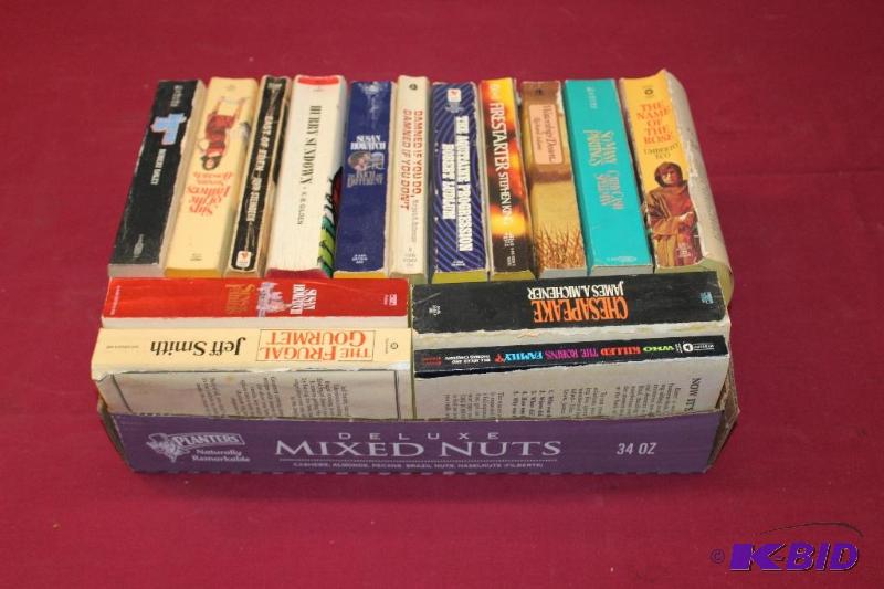 lot 407 image: Box of Books ...