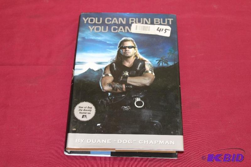 lot 415 image: Dog the Bounty Hunter Book ...