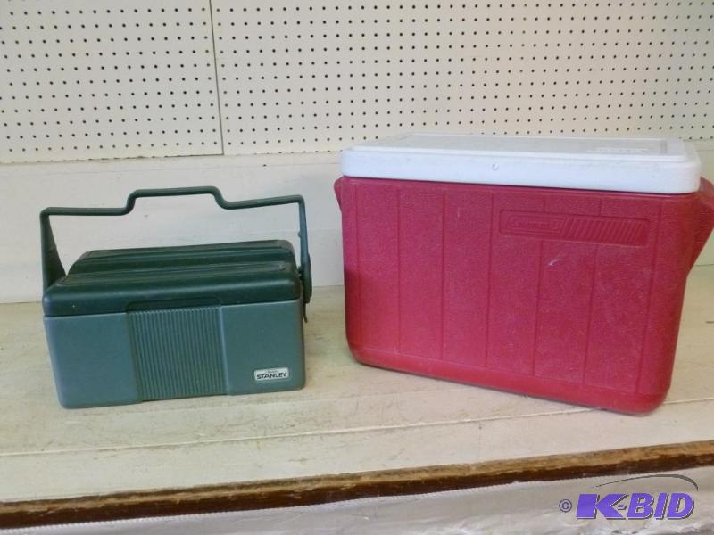 Lot of two coolers that includes a Stanley  ...