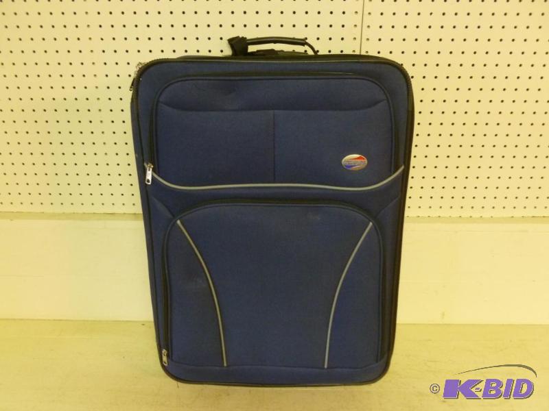 Large American Tourister suitcase, dark blue ...