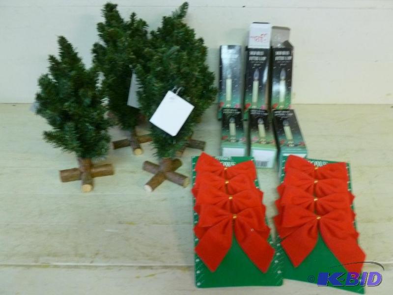 Lot of new Christmas items that includes six ...