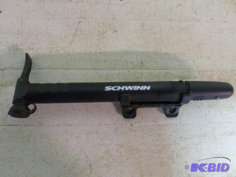Schwinn portable biking hand air pump, measur...