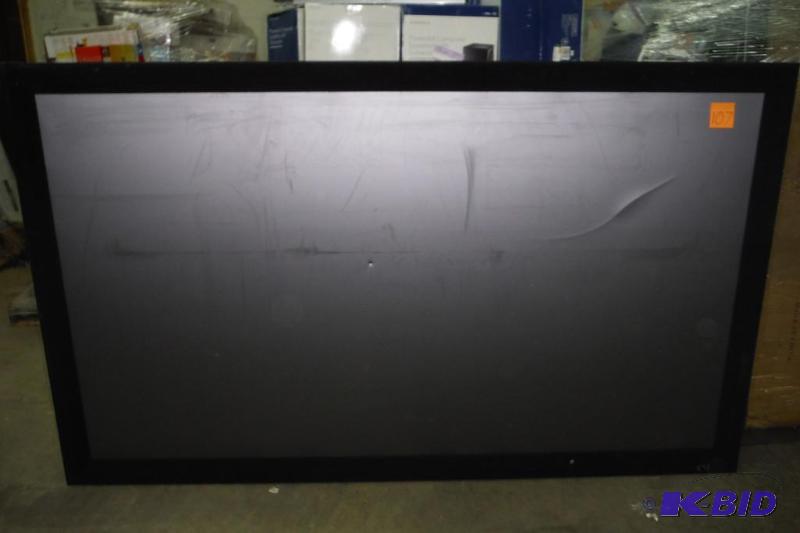 lot 107 image: Screen Innovations Fixed 100 Projection Screen. (Damaged)