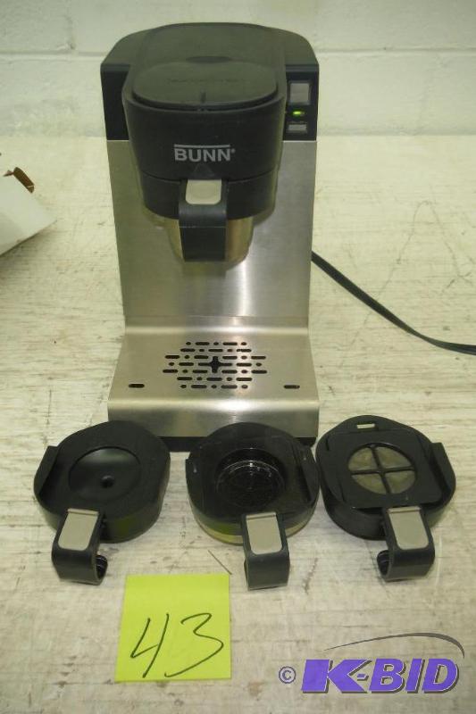 lot 43 image: BUNN MCU Single Cup Multi-Use Home Coffee Brewer