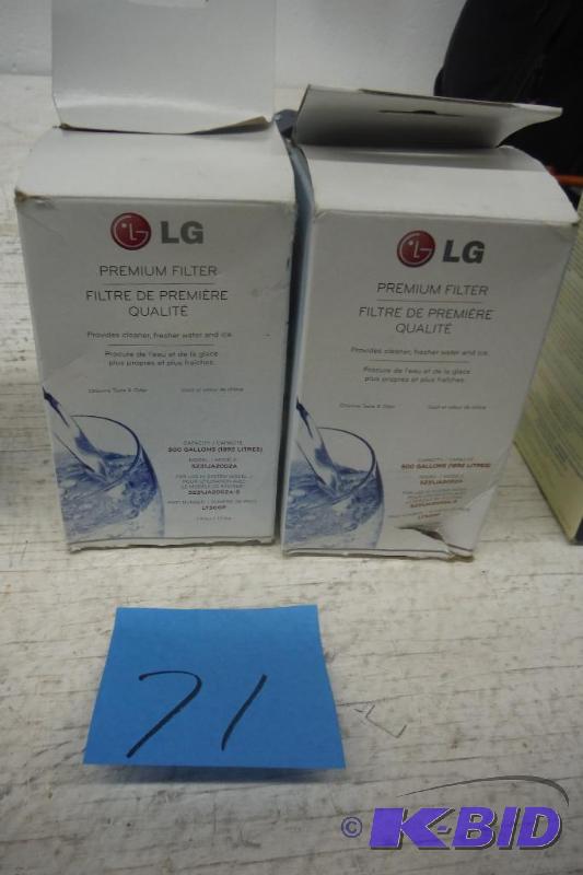 lot 71 image: LOT OF 2 - LG LT500P Vertical Refrigerator Water Filters
