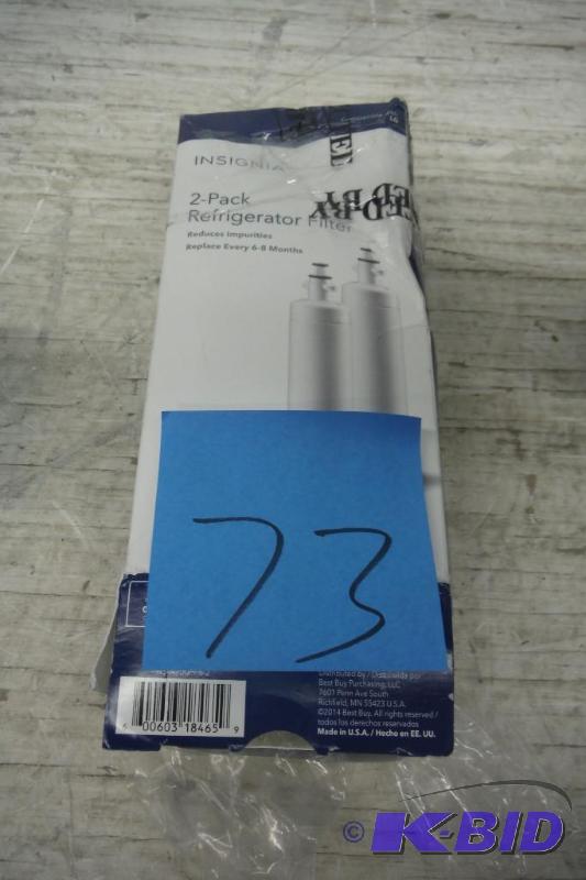 lot 73 image: Insignia - Water Filters For Select Lg Refrigerators (2-pack)