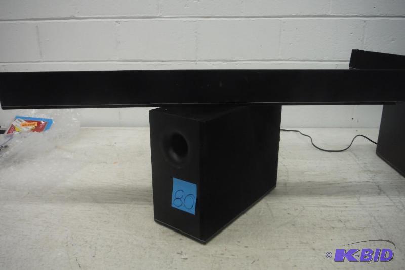 lot 80 image: VIZIO S4221w-C4 42-inch 2.1 Home Theater Sound Bar with Wireless Subwoofer