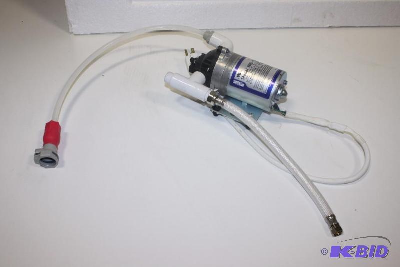 lot 117 image: Shur-Flo Pump Model 8005-733 115V Vac 60PSI Includes Cord 7.5 x 7.5.