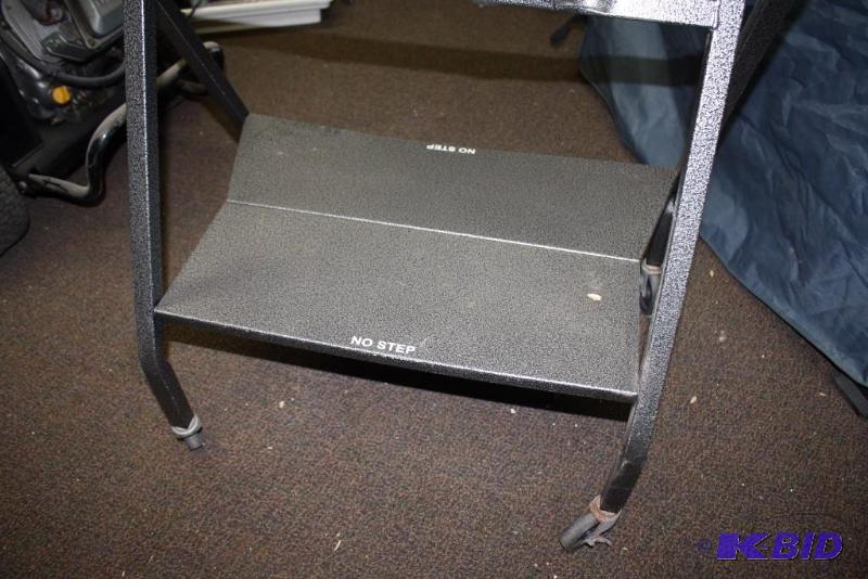 Mobilefold Clothes Folding Table w/Wheels & Adjustable Folding Flaps; 30" x 20" x 36