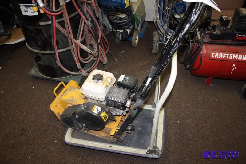 lot 45 image: Best Equipment Company Tamper S20 Model Honda 4.0 Engine YellowBlack.