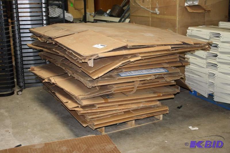 lot 48 image: Lot of (22) Gaylord Boxes Cardboard 46 x 37 x 44.