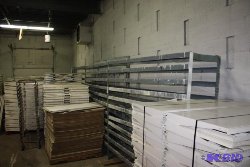 lot 50 image: Metal Drying Rack May Require Tools For Removal 385 x 16 x 90.