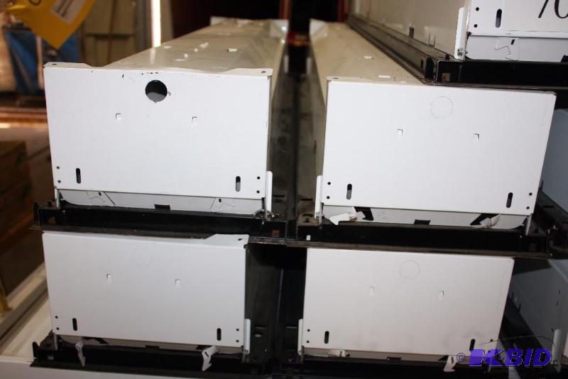lot 70 image: Lot of (4) Parabolic Troffers Divided Light Areas 48 x 12.