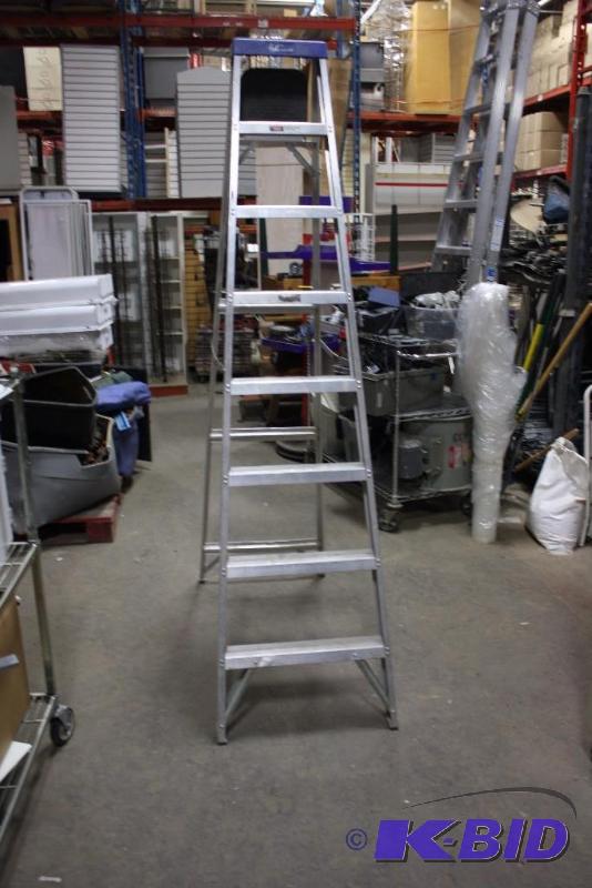lot 95 image: Metal Ladder 8 Model AS3008.