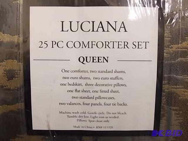 Luciana&nbsp(Queen) 25-Piece Comforter Set...