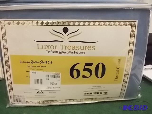 Luxor Treasures 4-Piece Queen Sheet Set (Med ...