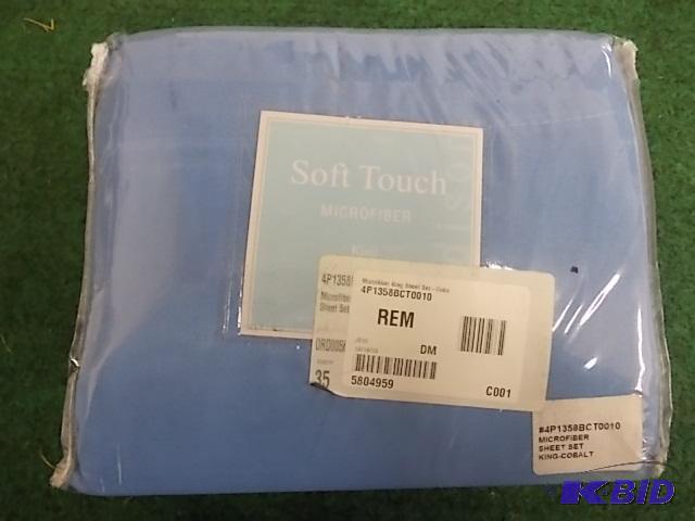 4-Piece King Sheet Set (Cobalt)...