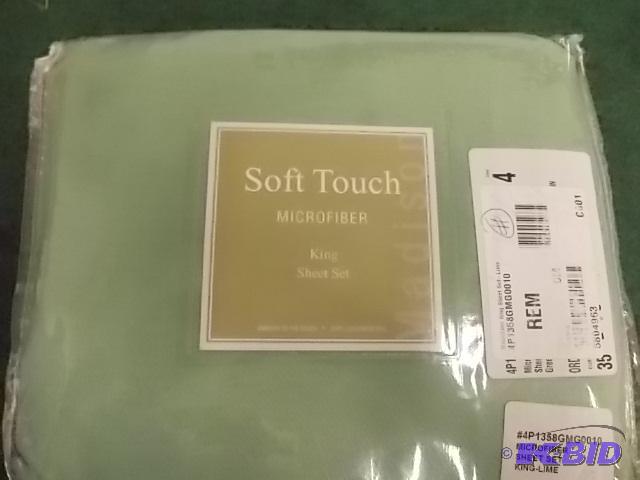 4-Piece King Sheet Set (Lime)...