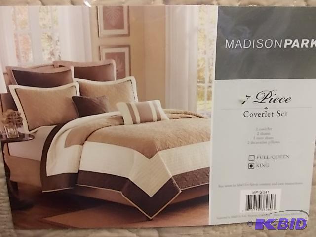 Madison Park 7-Piece (King) Coverlet Set...