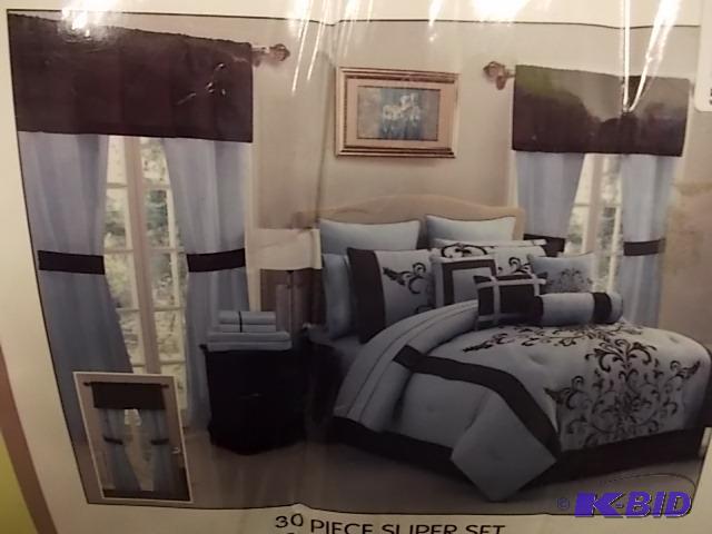 Camille (King-101x86) 30-Piece Super Set (Blu...