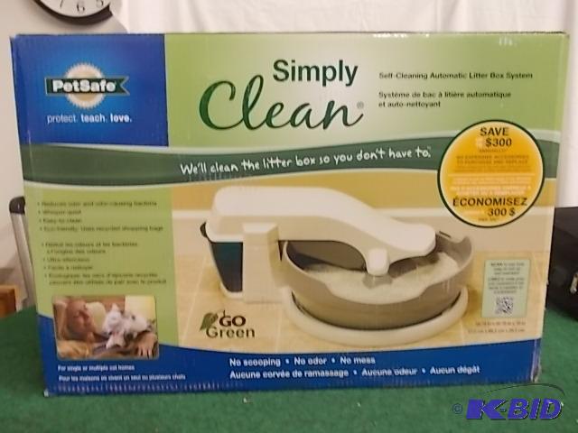 Simply Clean Go Green Self Cleaning Litter Bo...