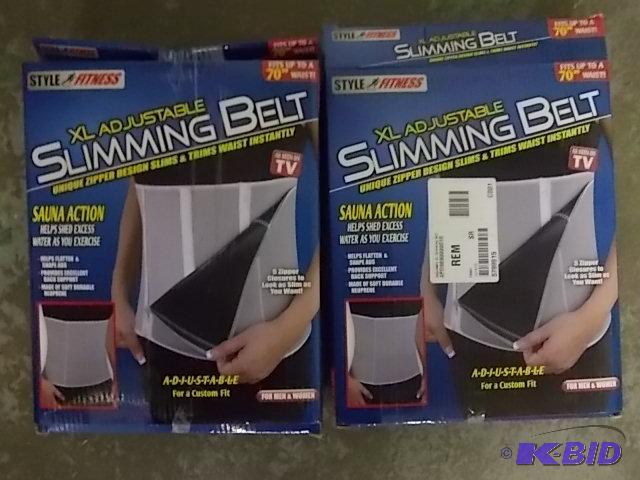 2-Adjustable Slimming Belts For Men &amp Wom...
