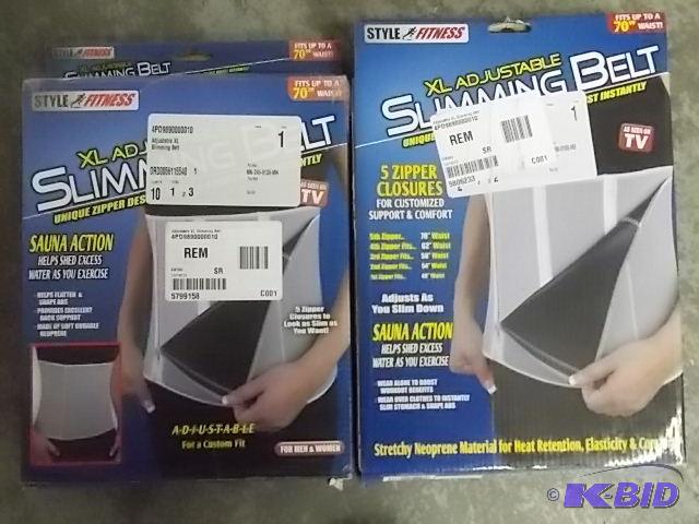 2-Adjustable Slimming Belts For Men &amp Wom...