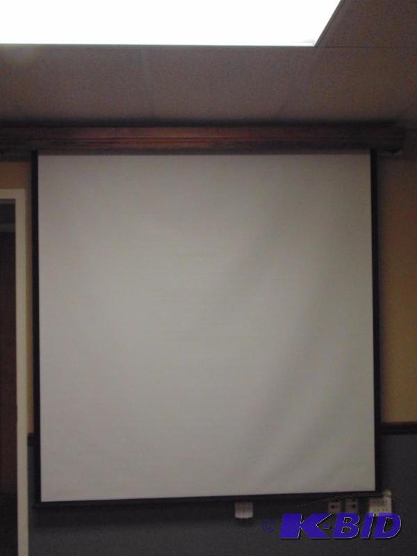 Overhead Electric Projector Screen