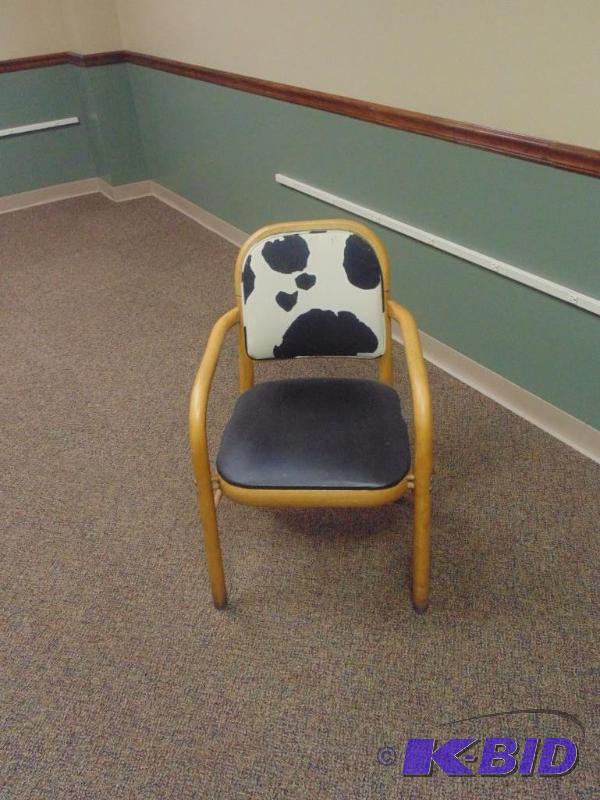 Cowprint Arm Chair
