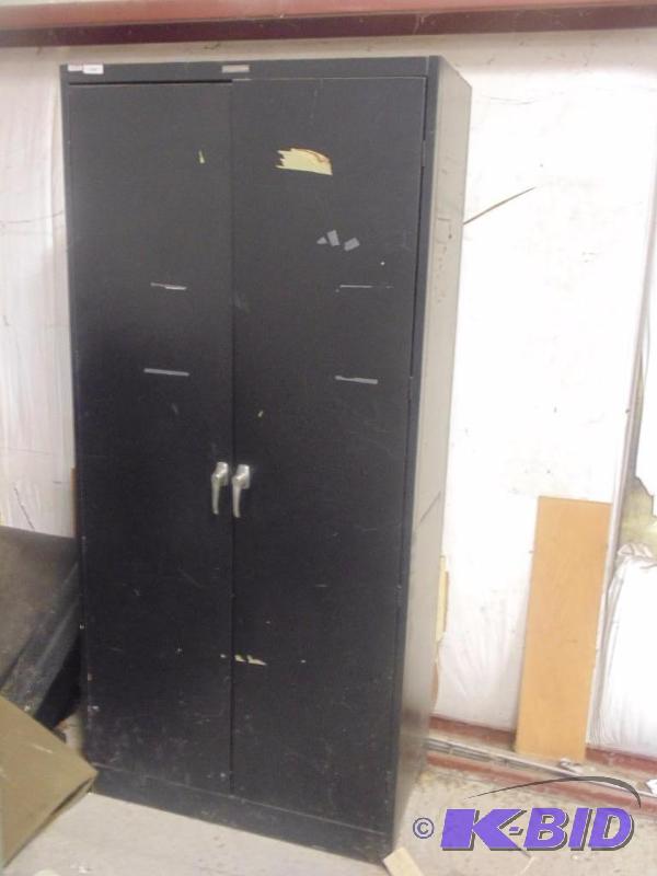 Black Metal Cabinet