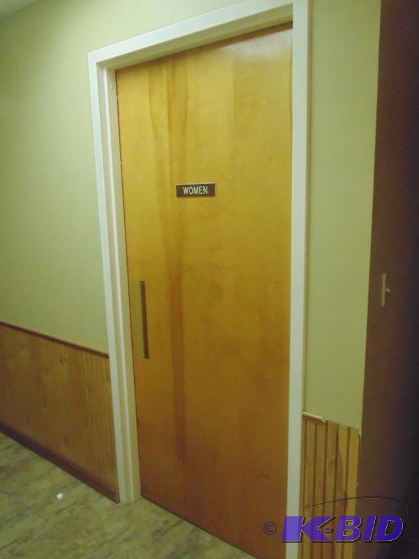 Womens Restroom Door