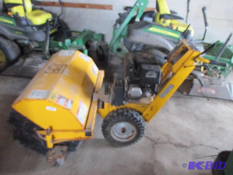 lot 30 image: MB walk behind sweeper, 40" wide, self p...