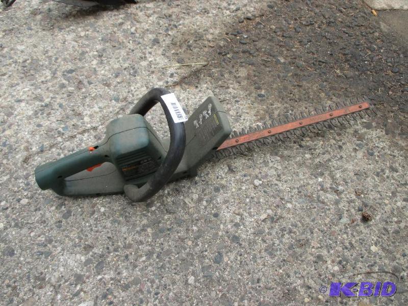 lot 58 image: Electric hedge trimmer...