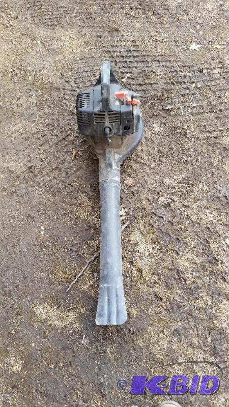 lot 84 image: Sears gas leaf blower...