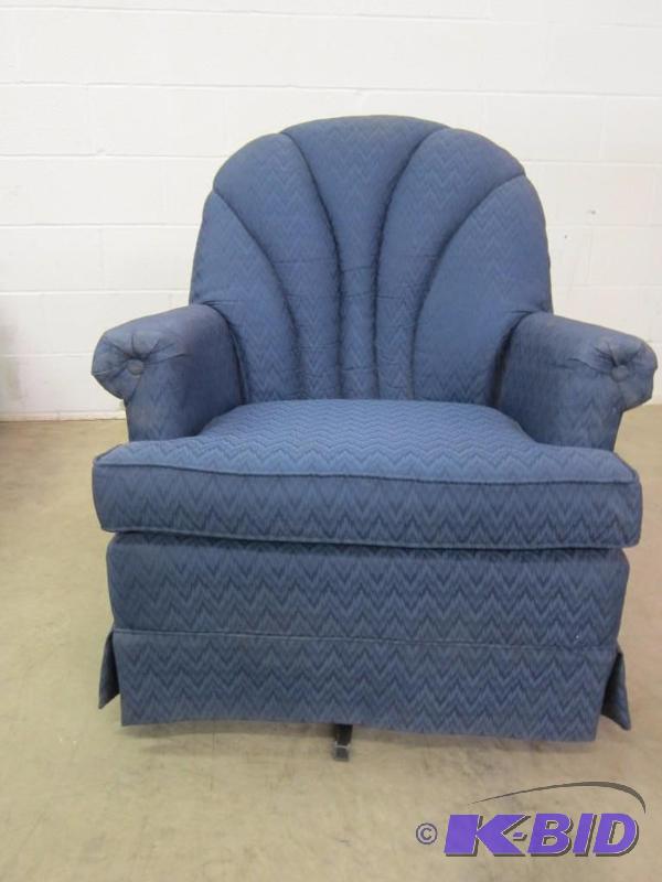 Upholstered Swivel Chair