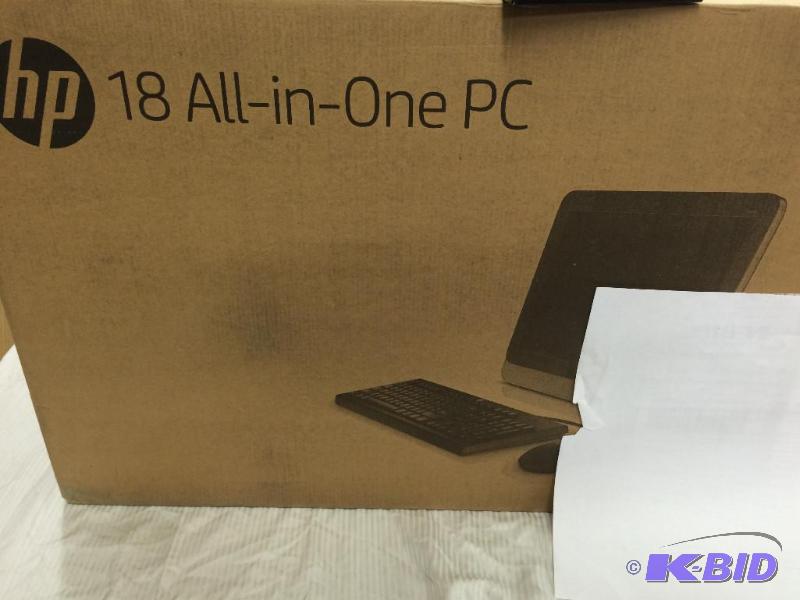 Brand new hp 18 all in one pc retail $320