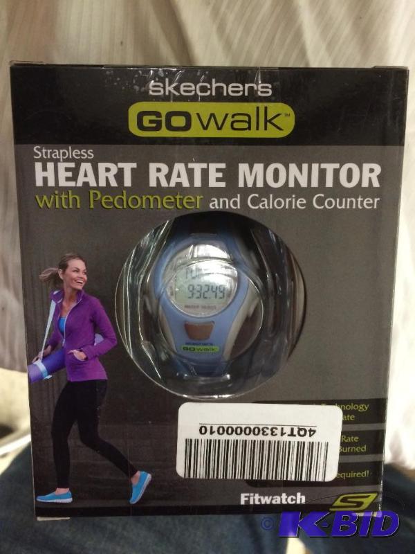 brand new skechers heart rate monitor with pedometer
