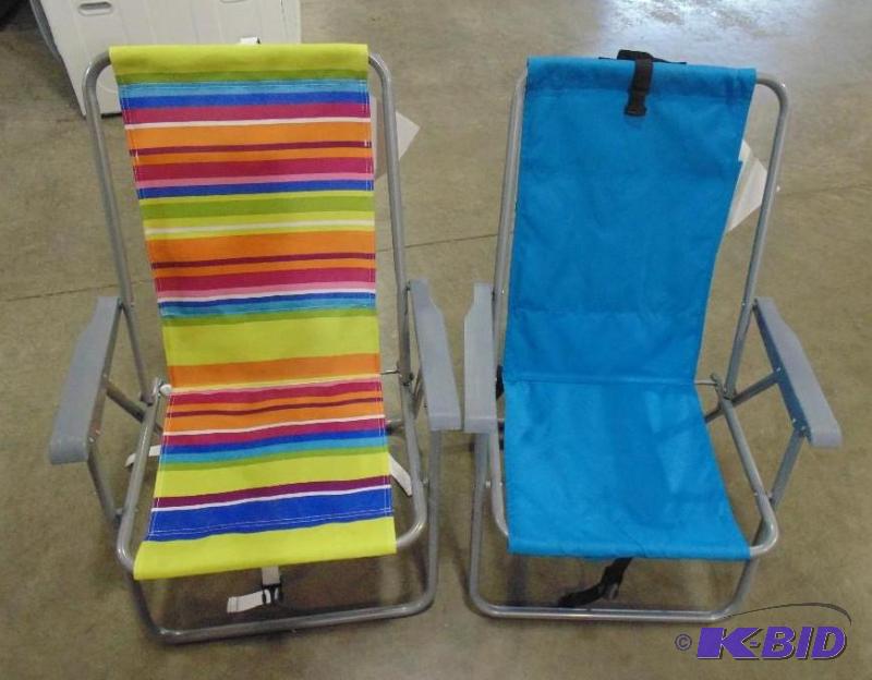 New Rio Beach Back Pack&nbspChairs - (2) tot...